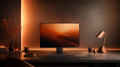 Amber Waves wallpaper per PC – scrivania minimal con sfondo autunnale